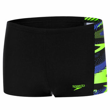 Costume da Bagno Bambino Speedo Boom Panel Aquashort Nero