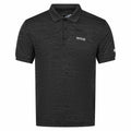 Men’s Short Sleeve Polo Shirt Regatta Remex II Ash Dark grey