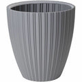 Vaso Garden ID Fancy Grigio Polietilene 40 x 42 cm