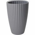 Vaso Garden ID Fancy Grigio Polietilene 40 x 58 cm