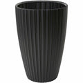 Vaso Garden ID Fancy Nero Polietilene 40 x 58 cm