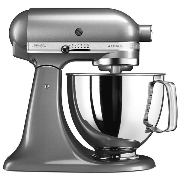 Robot da Cucina KitchenAid 5KSM125ECU Argentato 300 W 4,8 L - Augustea Shop