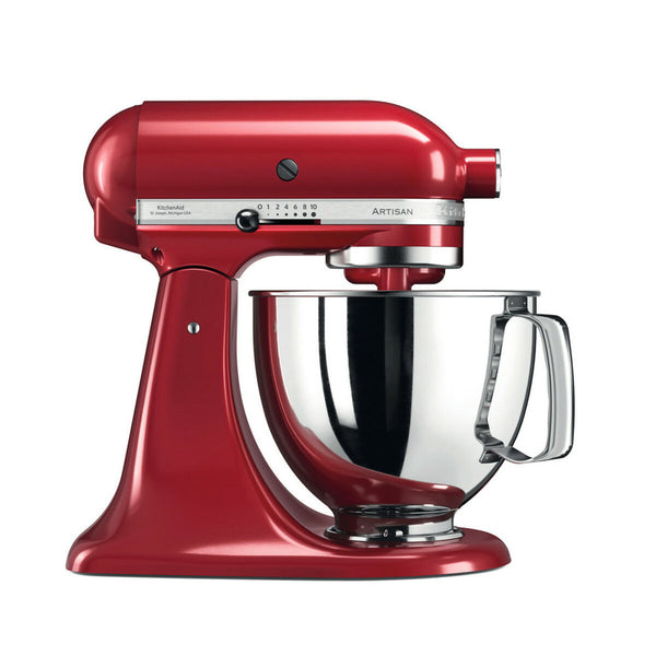 Robot da Cucina KitchenAid 5KSM125EER Rosso 300 W 4,8 L - Augustea Shop
