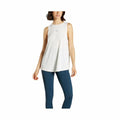 Maglia Smanicata da Donna Ditchil Aria Bianco