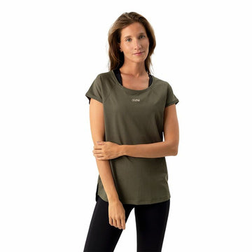 Maglia a Maniche Corte Donna Ditchil Ariana Verde Oliva