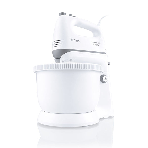 Sbattitore-Impastatrice Flama 1417FL Bianco 400 W 3,4 L - Augustea Shop