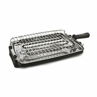 Barbecue Elettrico Flama 421FL 2400W - Griglia Compatta 34 x 29 cm - Augustea Shop