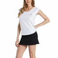 Maglia Smanicata da Donna Ditchil Ease Bianco