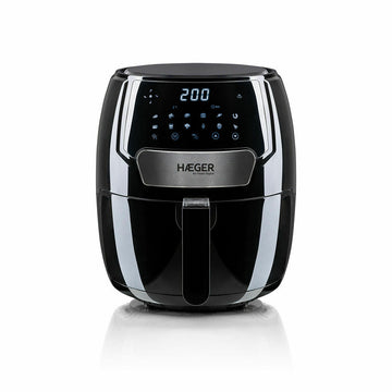 Friggitrice ad Aria Haeger AF-D37.003A Nero 1500 W 3,7 L