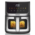 Friggitrice ad Aria Haeger Magic Window Grigio 1400 W