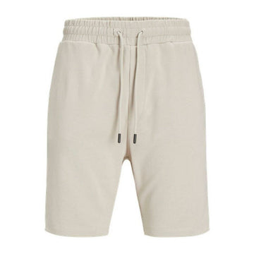 Sports Shorts Jack & Jones JPSTGORDON BRADLEY SWEAT SHORTS MID 12249285 Beige