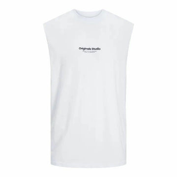 Maglia Smanicata da Uomo Jack & Jones  Jovesterbro Bianco