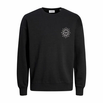 Felpa senza Cappuccio Uomo Jack & Jones Jmmystic Nero