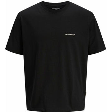 Maglia a Maniche Corte Uomo Jack & Jones JORSPLIT BACK TEE 12272996 Nero