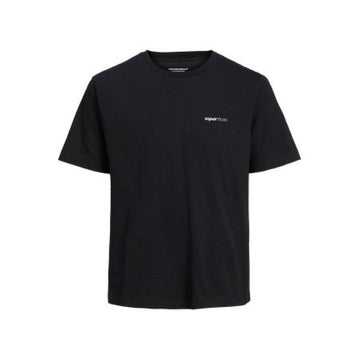 Maglia a Maniche Corte Uomo Jack & Jones JORVARENNA PAINTED BACK TEE Nero