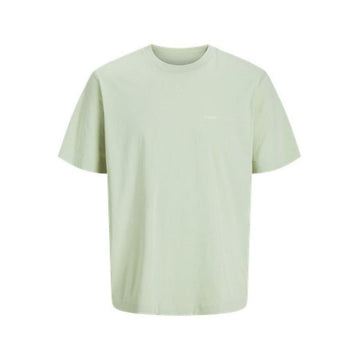 Men’s Short Sleeve T-Shirt Jack & Jones JORVARENNA PAINTED BACK TEE Green