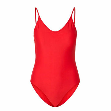 Costume da Bagno Donna Pieces Pcbaomi Bc Rosso