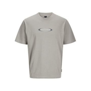 Maglia a Maniche Corte Uomo Jack & Jones JCOPACER BRANDING PRINT 12273880 Grigio