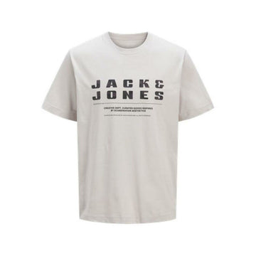 Men’s Short Sleeve T-Shirt Jack & Jones JCORECHARGE FRONT BRANDING TEE CREW NECK 12274716 Lilac