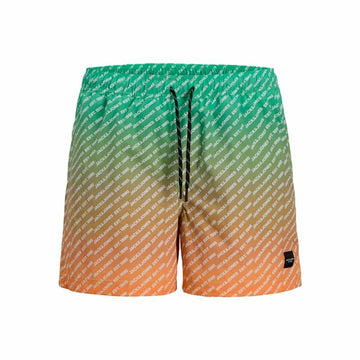 Men’s Bathing Costume Jack & Jones Jpstmaui Jjswim Gradient Lime green