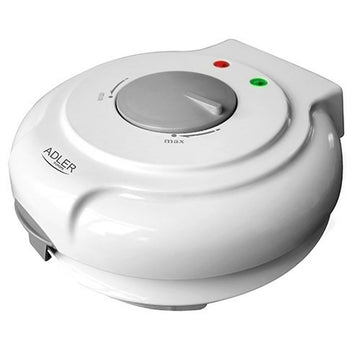 Macchina da Waffle Adler AD 3038 Bianco Grigio 1500 W