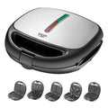 Piastra Grill Elettrica Adler AD 3040 Nero 1200 W