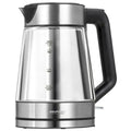 Bollitore Mpm MCZ-122 Nero Grigio Vetro Acciaio inossidabile 2200 W 1,7 L