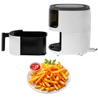Friggitrice ad Aria Adler CR 6313 Nero Argentato 2000 W 5 L