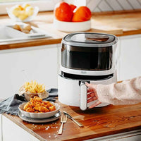 Friggitrice ad Aria Adler CR 6313 Nero Argentato 2000 W 5 L