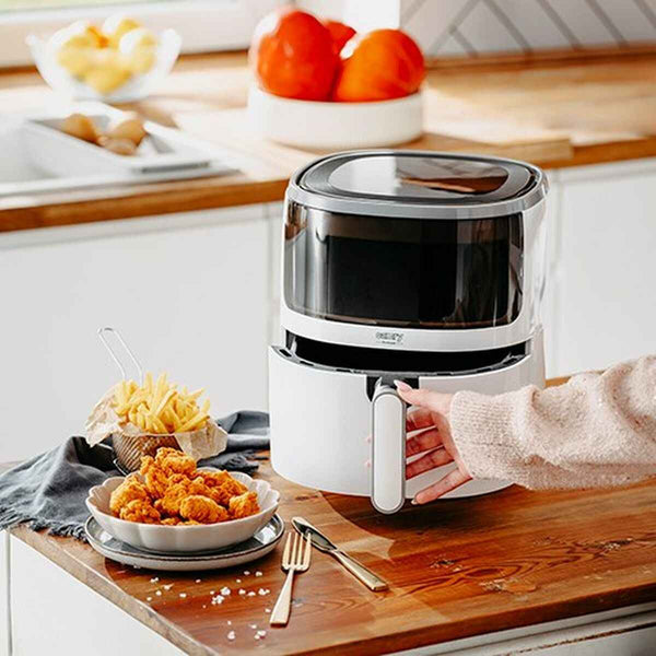 Friggitrice ad Aria Adler CR 6313 Nero Argentato 2000 W 5 L