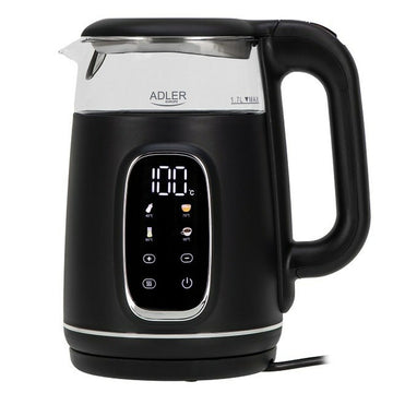 Kettle Adler AD 1305bs Black Silver 2200 W 1,7 L