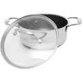 Pentola con Coperchio Kohersen 71103 Argentato Acciaio inossidabile Alluminio Ø 20 cm 2,8 L