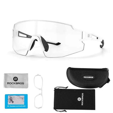 Cycling Glasses Rockbros 157243 White Black