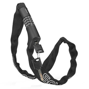 Lucchetto con chiave Rockbros 3230002001 Nero