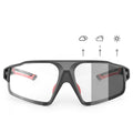 Occhiali da ciclismo Rockbros 163749 Nero Rosso