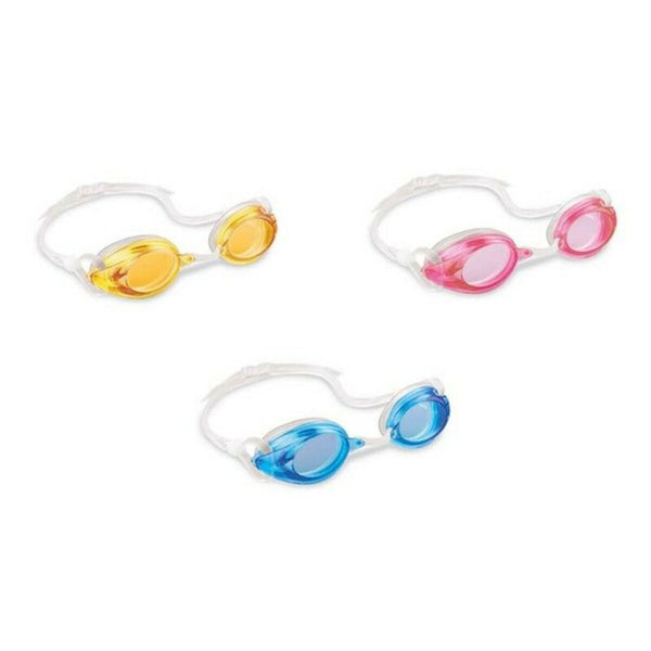 Occhialini da Nuoto per Bambini SPORT Intex 55684E Azzurro Rosa - Augustea Shop