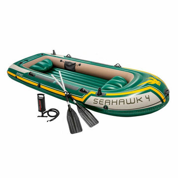 Barca Gonfiabile Intex Verde 4 persone
