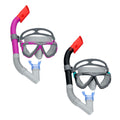 Bestway Set Maschera e Tubo per Bambini con Cinturino Anatomico Colore Assortito +3 Anni Mare e Piscina 24023