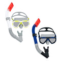 Bestway Set Maschera e Tubo Junior Cinturino Anatomico Colore Assortito +7 Anni Spiaggia e Piscina 24035