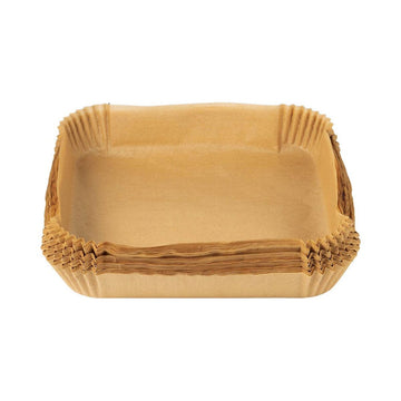 Carta per friggitrice ad aria Masterpro bgmp-7605 20 x 20 x 4,5 cm (100 Unità)