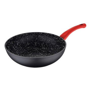 Padella Wok San Ignacio toledo Nero Alluminio Forgiato Ø 20 cm
