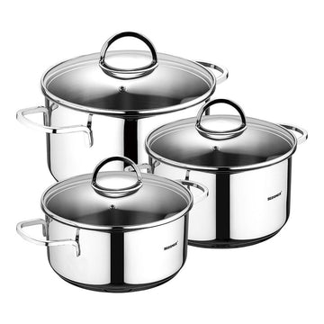 Cookware Bergner Classic Silver 6 Pieces