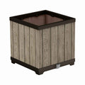 Vaso Keter 262635 Rovere Resina Plastica Quadrato
