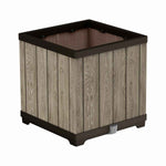 Vaso Keter 262635 Rovere Resina Plastica Quadrato