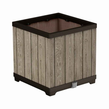 Vaso Keter 262635 Rovere Resina Plastica Quadrato