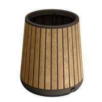 Vaso Keter 261030 Bronce Plastica Rotonda
