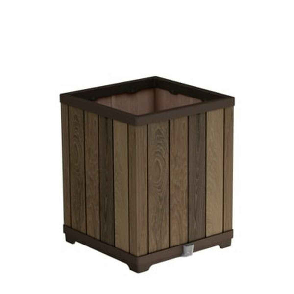 Vaso Keter 261033 Marrone Plastica Rotonda