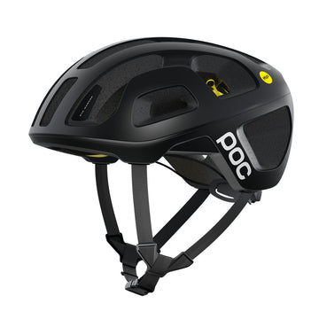 Adult's Cycling Helmet POC OCTAL MIPS Black 50-56 cm