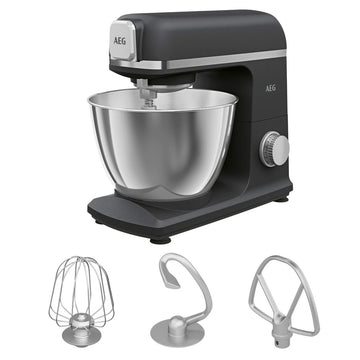 Food Processor AEG KM5-1-4BPT Black 5 L