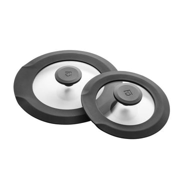 Coperchio per Padella Electrolux E9HOSM Nero Trasparente (2 Pezzi)